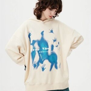 AELFRIC EDEN ABSTRACTION SHADOW GRAPHIC HOODIE